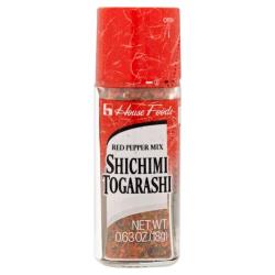 House Chilli Powder Shichimi 7 Hot Pepper 18g
