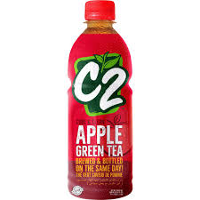 C2 GREEN TEA APPLE 500ML