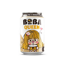 Boba Queen Bubble Tea BROWN SUGAR Flavor 330ml