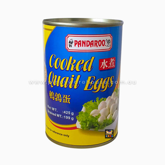 PANDAROO COOKED QUAIL EGGS 425G