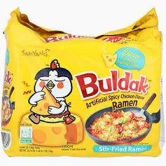 Samyang Noodle Hot Chicken Cheese Flavor Multi 140gx5