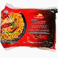 Lucky Me Pancit Canton Instant noodle Hot Chilli 60g*6